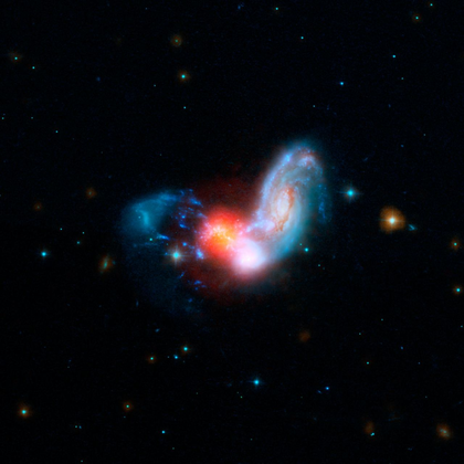 Shrouded Starburst in the Galaxy Merger II Zw 096