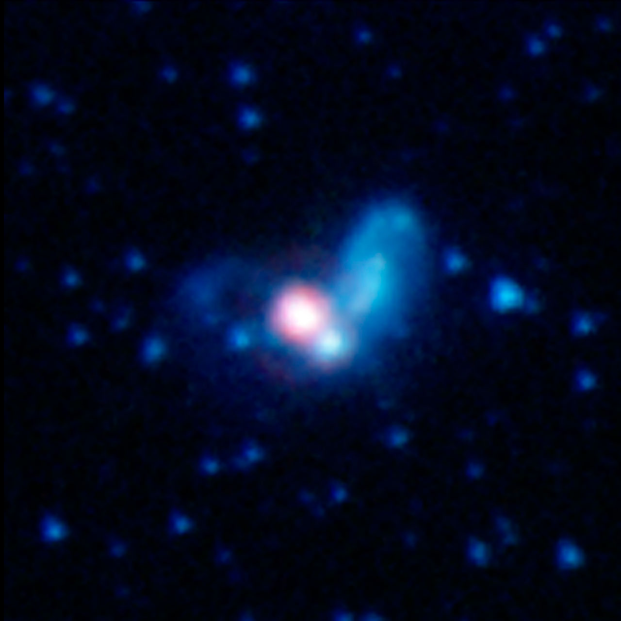 Zw 096 spitzer irac mips